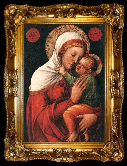 framed  BELLINI, Jacopo Madonna with Child fh, ta009-2